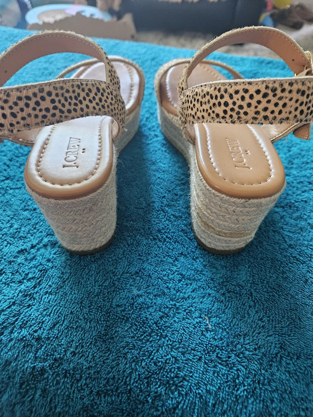 J Crew Wedge Sandals